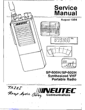 Neutec SP-605H Service Manual