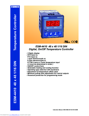 Emko ESM-4410 Instruction Manual