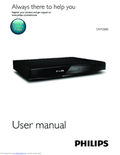 Philips DVP2880 User Manual