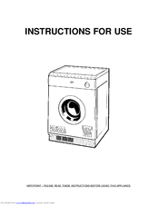 Kleenmaid KED400 Instructions For Use Manual