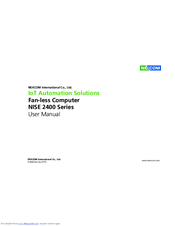 Nexcom NISE 2400 User Manual