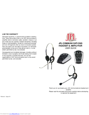 JPL JRC11 User Manual