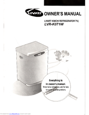 Livart LVR-KO71W Owner's Manual