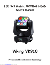 Professional Entertainment Technology Viking VK910 User Manual