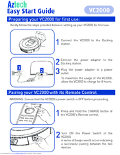 Aztech VC2000 Easy Start Manual