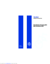 Accton Technology CheetahSwitch Workgroup-3024 Quick Installation Manual