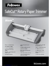 Fellowes Atom Instructions