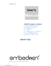 Embedian SMARC T335x User Manual