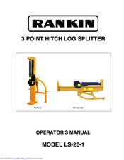 Rankin LS-20-1 Operator's Manual