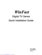 WinFast DTV1000 S Quick Installation Manual