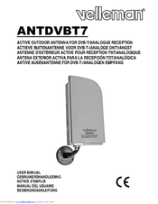 Velleman ANTDVBT7 User Manual