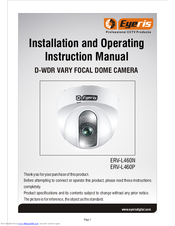 Eyeris ERV-L460N Operating Instructions Manual