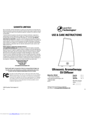 Guardian SPA101 Instruction Manual