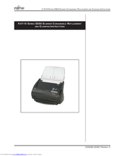 Fujitsu fi-5110 SERIES S500 Cleaning Instructions Manual