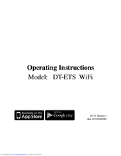 Heatmiser DT-ETS WiFi Operating Instructions Manual