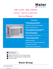 Haier HW-12HA03 Service Manual