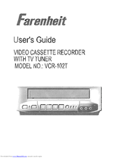 Farenheit VCR-102T User Manual