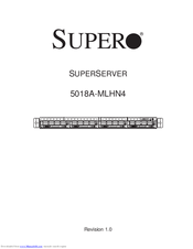 Supero 5018A-MLHN4 User Manual