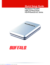 Buffalo HD-PHS series Quick Setup Manual