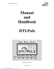DTI -Puls Series Manual And Handbook