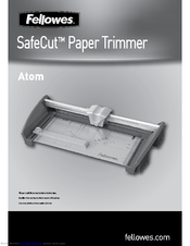 Fellowes Atom 150 Instructions