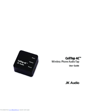 JK Audio CellTap 4C User Manual