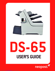Neopost DS-65 User Manual