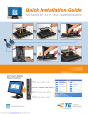 Elo TouchSystems 19R SERIES Quick Installation Manual