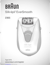 Braun Silk-epil EverSmooth 2365 User Manual
