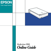Epson Perfection 1200 Online Manual