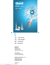 Braun Oral-B PRO 500-3000 User Manual