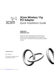 3Com 3CRPCIG75-LAT Quick Installation Manual