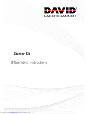 DAVID Starter-Kit-2 Operating Instructions Manual