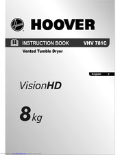 Hoover VHV 781C Instruction Book