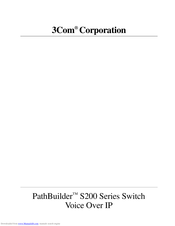 3Com PathBuilder S200 Series Manual