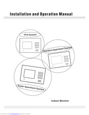 AUSKAY Standard Apartment System Installation And Operation Manual