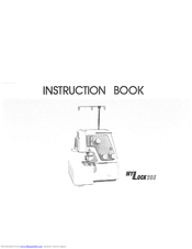 Janome MyLock 203 Instruction Book