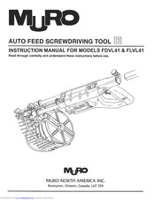 MURO FDVL41 Instruction Manual