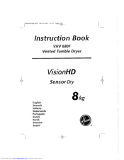 Hoover Vision HD VHV 680F Instruction Book