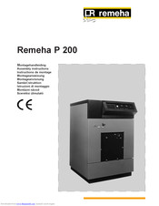 REMEHA P 200 Assembly Instruction Manual