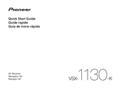 Pioneer VSX-1130-K Quick Start Manual
