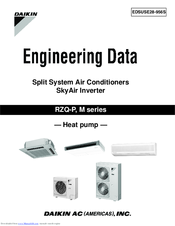 Daikin RZQ42MVJU Engineeiring Data