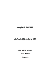 Easyraid S4-ESTT User Manual