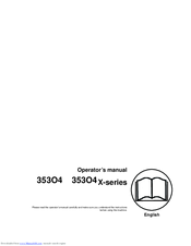 Husqvarna 353O4 Operator's Manual