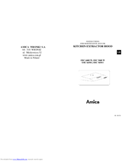 Amica OSC 6458 I Instructions For Maintenance And Use