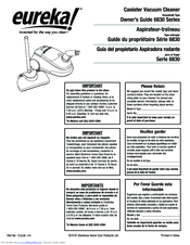 Eureka 6830 SERIES Owner's Manual
