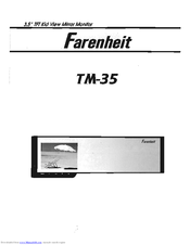 Farenheit TM-35 User Manual