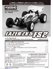 Kyosho LAZER ZX-5 FS2 KIT Instruction Manual