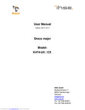 Ihse Draco major K474-U8/C24 User Manual