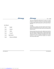 Strong SRT 4356 PVR Evolution User Manual
